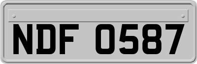 NDF0587