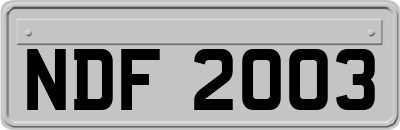NDF2003