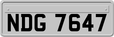 NDG7647