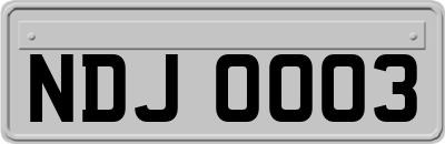 NDJ0003