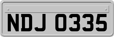 NDJ0335