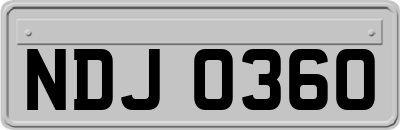 NDJ0360