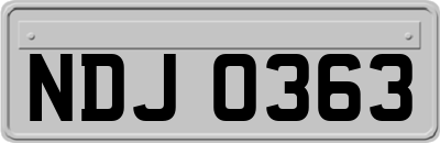 NDJ0363
