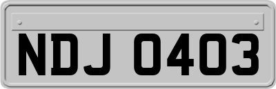 NDJ0403