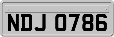 NDJ0786