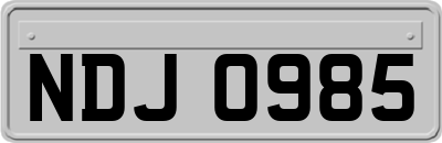 NDJ0985