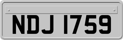 NDJ1759