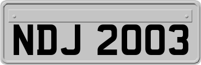 NDJ2003