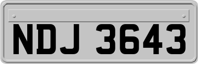 NDJ3643