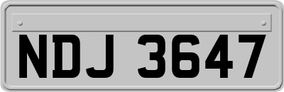 NDJ3647