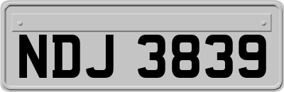 NDJ3839