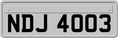NDJ4003