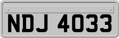NDJ4033