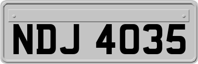NDJ4035