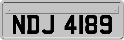 NDJ4189