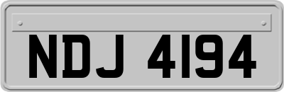 NDJ4194