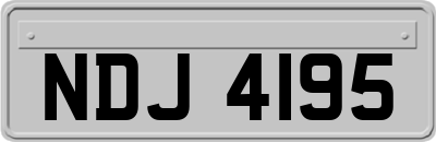 NDJ4195