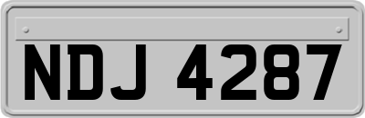 NDJ4287