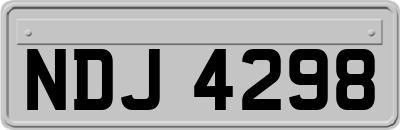 NDJ4298