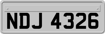 NDJ4326