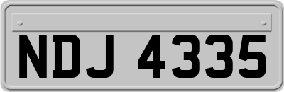NDJ4335
