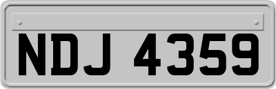 NDJ4359