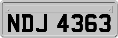 NDJ4363