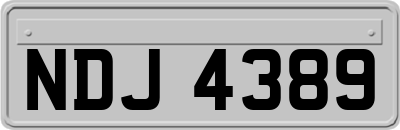 NDJ4389