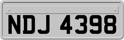 NDJ4398