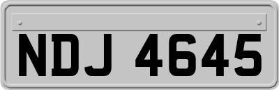 NDJ4645