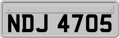 NDJ4705