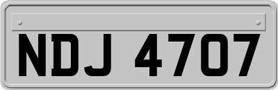 NDJ4707