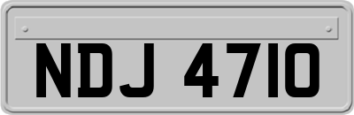 NDJ4710