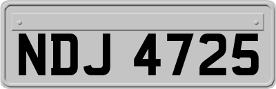 NDJ4725