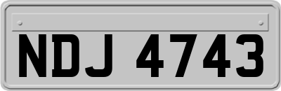 NDJ4743