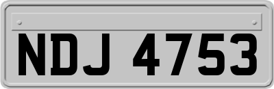 NDJ4753