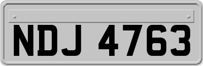 NDJ4763