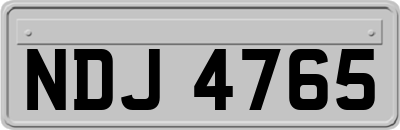 NDJ4765