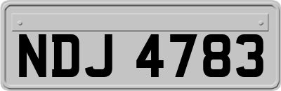 NDJ4783