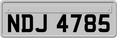 NDJ4785