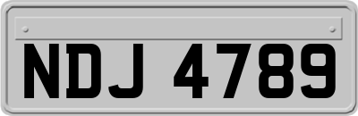 NDJ4789