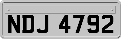 NDJ4792