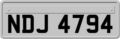 NDJ4794