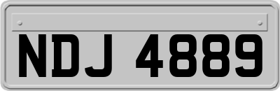 NDJ4889