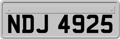 NDJ4925