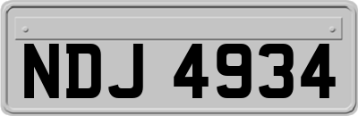 NDJ4934