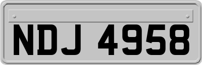NDJ4958