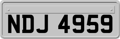 NDJ4959