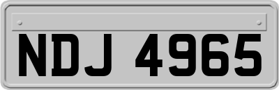 NDJ4965