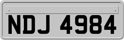 NDJ4984